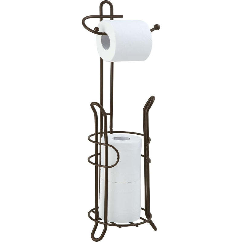 Bronze Freestanding Toilet Paper Holder