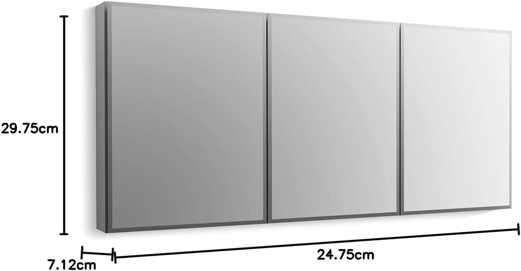 Frameless Mirror Medicine Cabinet 20×26 Inch