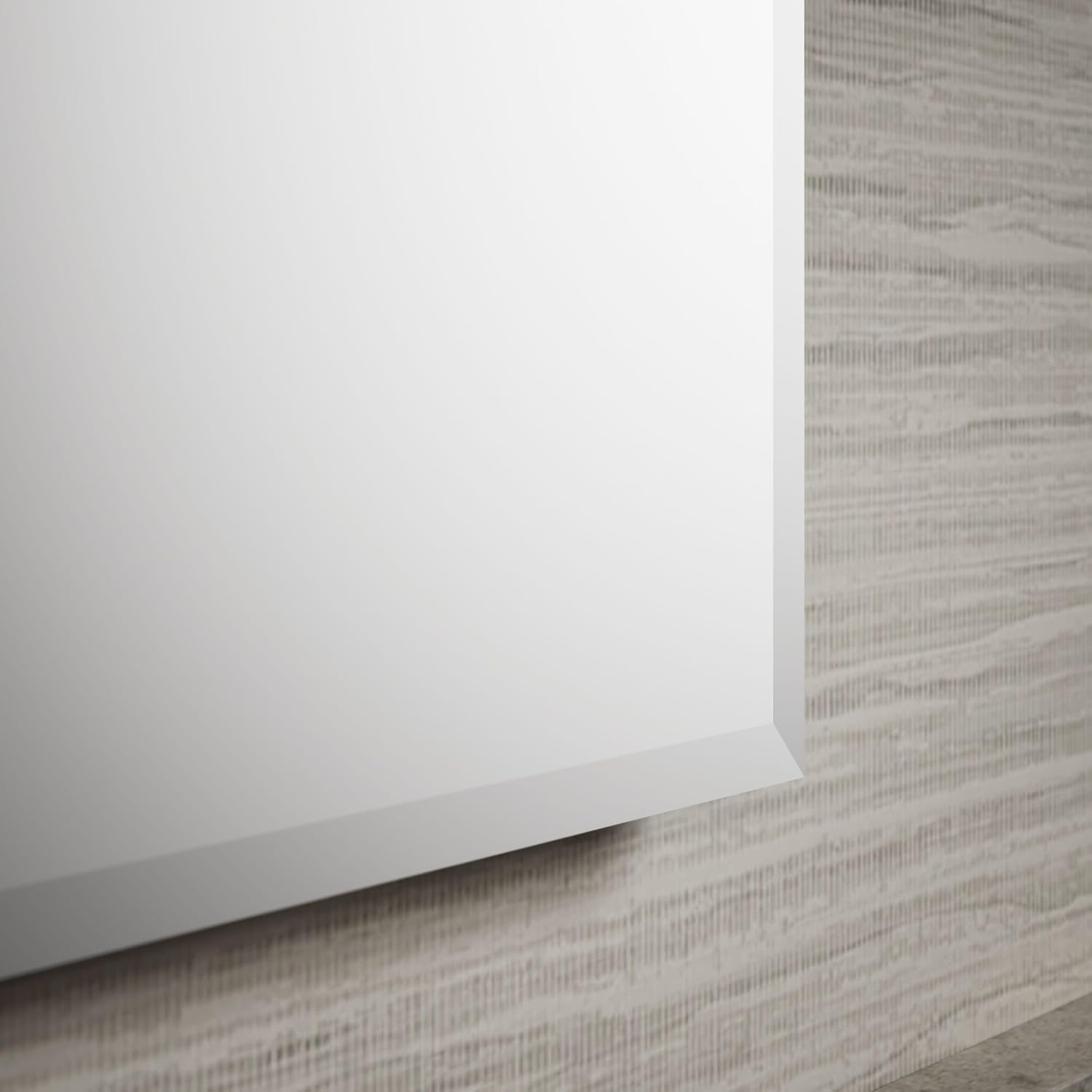 Frameless Mirror Medicine Cabinet 20×26 Inch