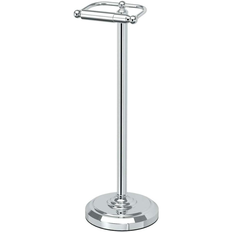 Chrome Freestanding Toilet Paper Holder